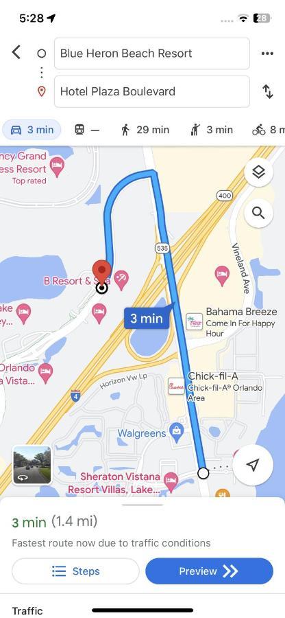 Disney Just 1 And A Quarter Mile Away, Blue Heron 1 Room 2 Bath,Amenities,6 Guests, Walk To Restaurants, No Fees At Check In Orlando Zewnętrze zdjęcie